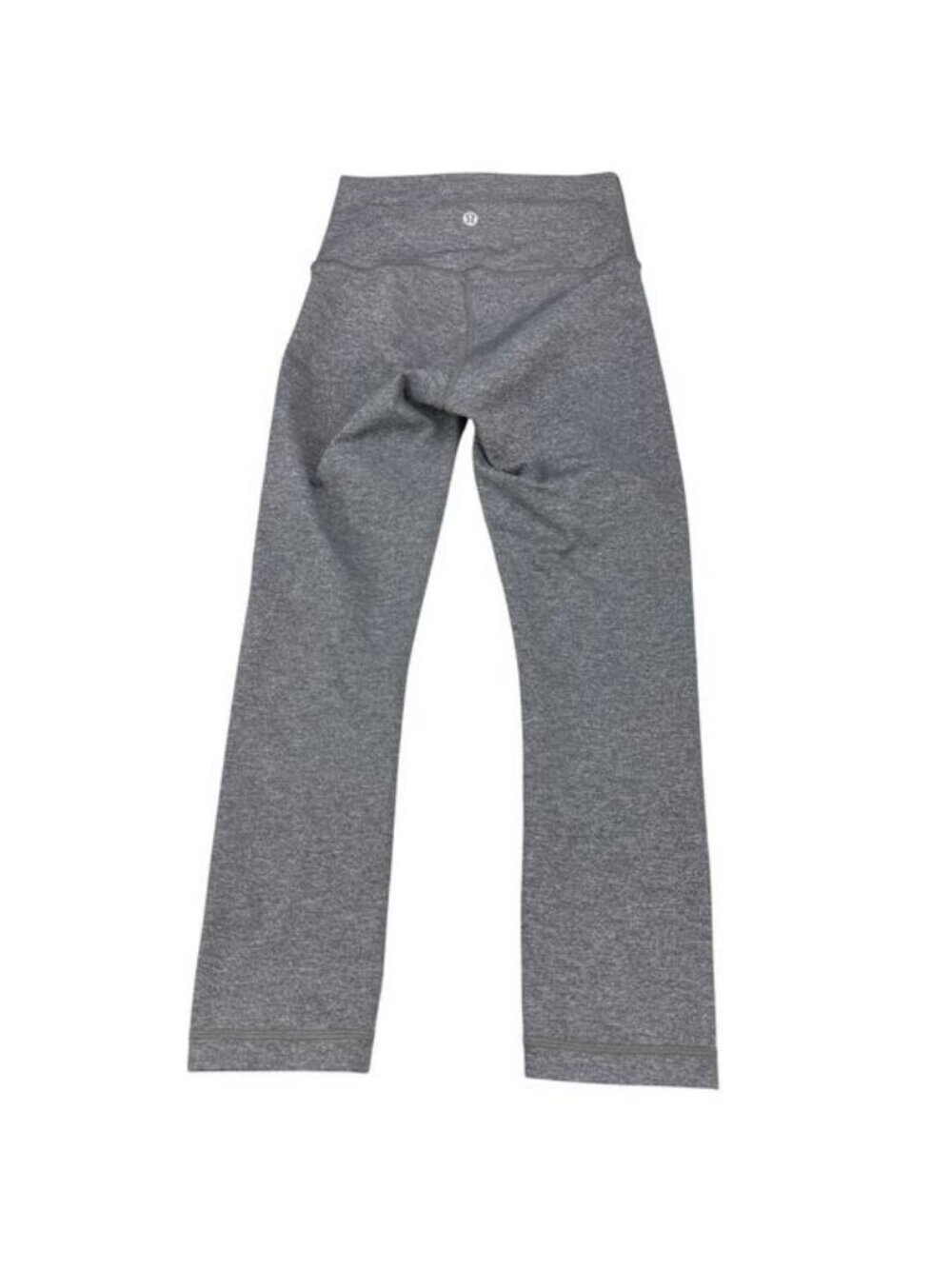 Lululemon Wunder Under Crop Hi-Rise Luxtreme 21" Heathered Black Grey - Picture 4 of 6
